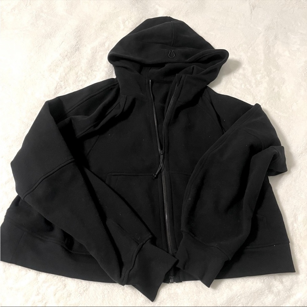 Lululemon Scuba Oversized Full Zip Hoodie XL/XXL Black